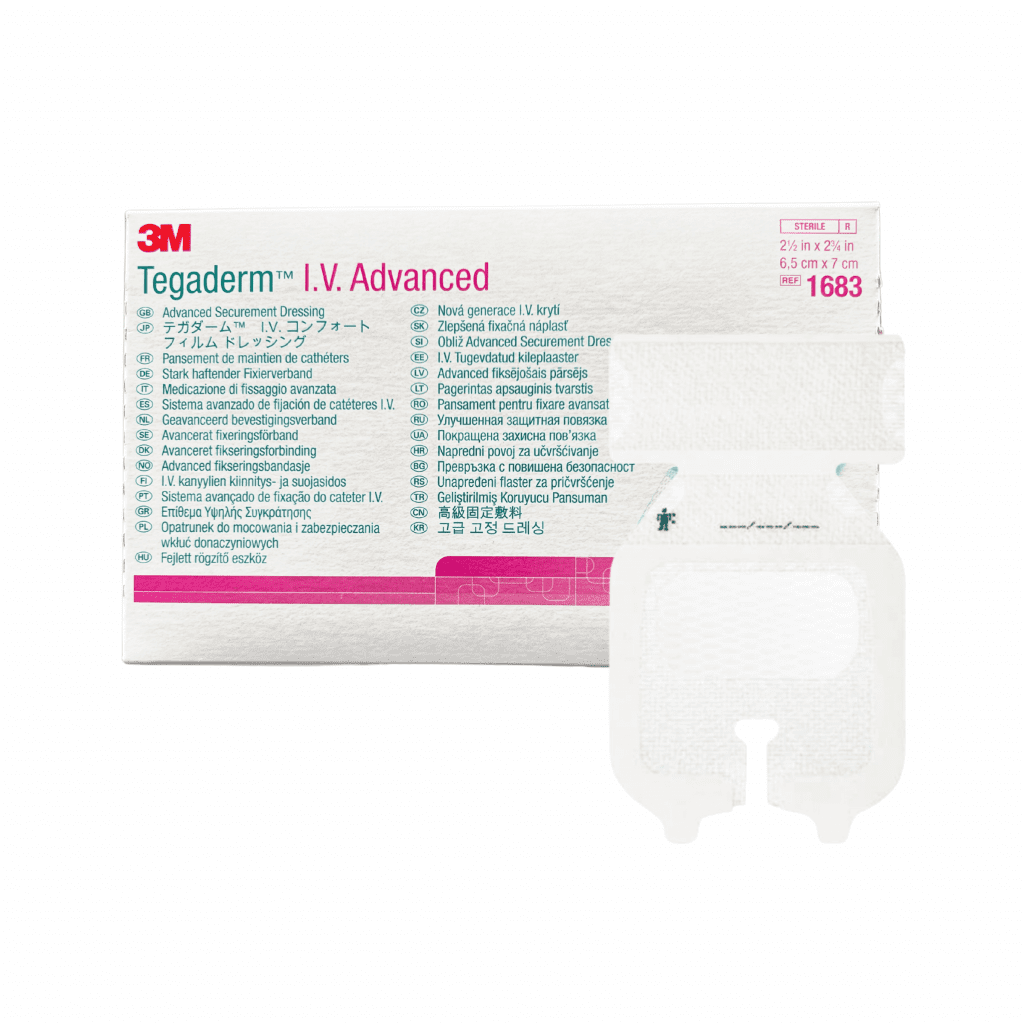 Tegaderm 1683 Iv Advanced 1683 3m Caja C/100pz Moper Medical