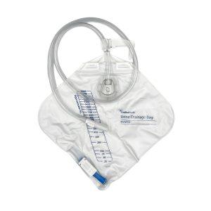 Bolsa Recolectora de Orina 2 Litros Kenguard con Válvula Antirreflujo Cardinal 3512