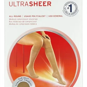 Ultrasheer Rodilla M (beige) 15-20mmh (par)