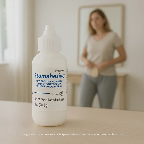 Polvo Protector Stomahesive 28.3 g – Protección contra humedad para piel periestomal.