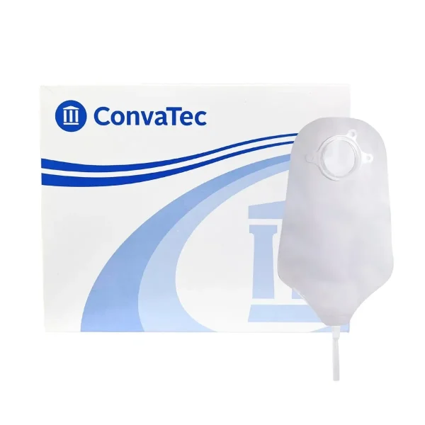 Bolsa para Urostomía Transparente 45 mm con Accuseal – Sistema seguro de recolección de orina.