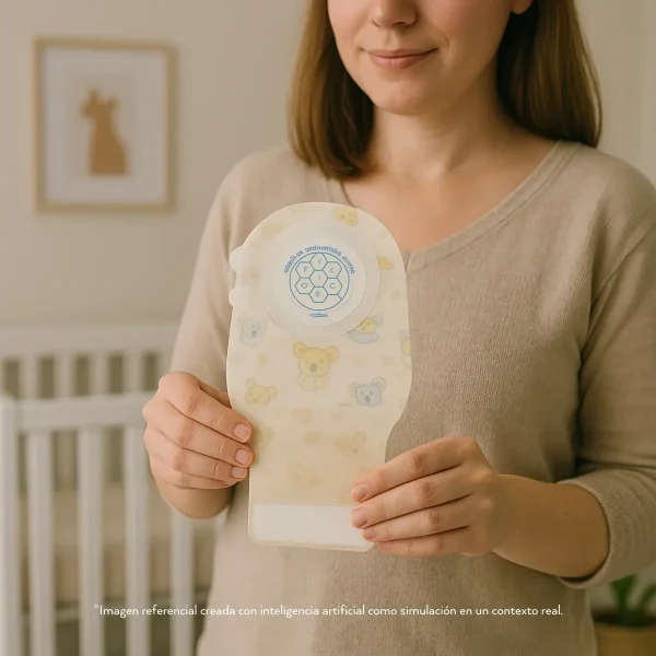 Bolsa Pediátrica para Colostomía/ileostomía 23 mm – Protección segura para piel delicada.