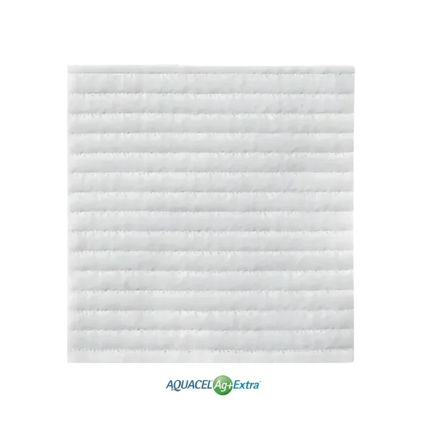 Apósito Aquacel Ag Extra | Cuidado avanzado de heridas con plata antimicrobiana.