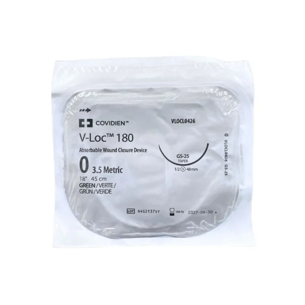 Vloc 180 1-0 Vde. 45cm Gs-25 Ahusada 1/2 48mm. Covidien