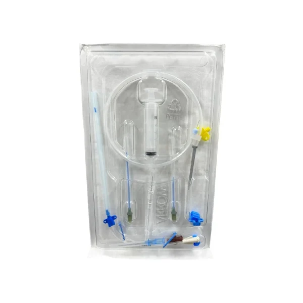 Catéter venoso central pediátrico Arrow 5FR x 13 cm doble lumen – Kit estéril