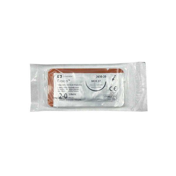 Dexon 2-0 Vio 70cm Mcr-37 1/2 37mm Ahusada Pieza...