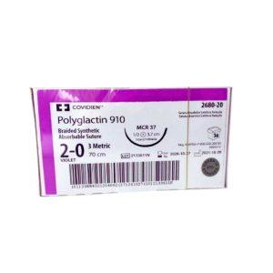 Poliglactina 2-0 Vio 70cm Mcr-37 1/2 37mm Ahusada ...