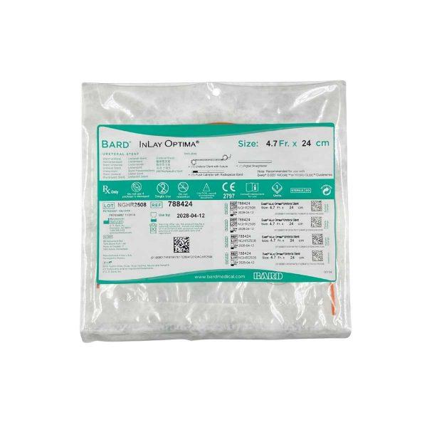 Cateter Doble J Inlay  Optima De 4.7 Fr. X 24 Cm P...