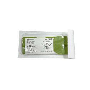 Dermalon 2-0 45cm C-15 3/8 26mm Cuticular C/36...