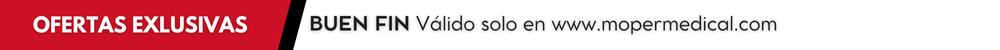 Banner de ofertas exclusivas del Buen Fin en MOPER Medical, válidas solo en www.mopermedical.com