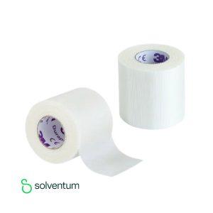 Cinta Adhesiva Durapore 2” (5 cm) Caja con 6 Rollos Hipoalergénica de Tela 3M